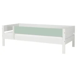 Amon Enkeltseng med sengehest - Light Green