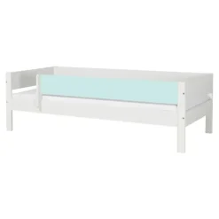 Amon Enkeltseng med sengehest - Azur Mint