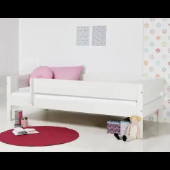 Amon Enkeltseng med sengehest - Dusty Rose