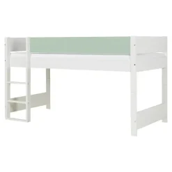 Argos Halvhøjseng med sengehest i Light Green