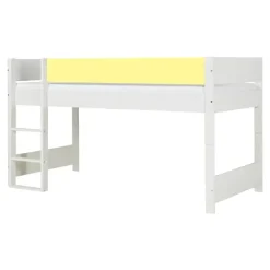 Argos Halvhøjseng med sengehest i Sunny Yellow