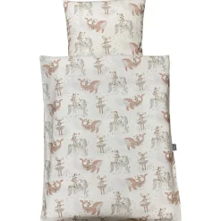 Baby sengelinned - dess. 1229 ballet mus i rosa farver