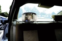 BabyDan bagsædespejl m/LED lys