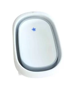 Badekar foldbar - 100 l. - hvid/grå