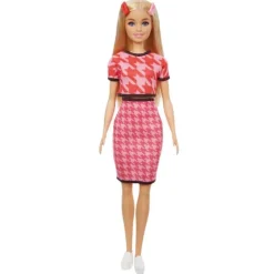 Barbie Fashionista Doll Houndstooth Top