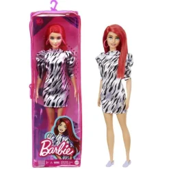 Barbie Fashionista Doll Short Red Hair