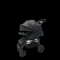 Basson Baby Foldevogn Antrasit inkl. regnslag