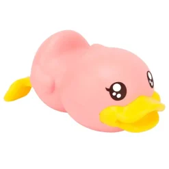B.Duck Wind Up Bath Duck - Gul/Pink