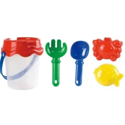 Beach set 6 pcs 1 - 3L - H: 13 - 5cm
