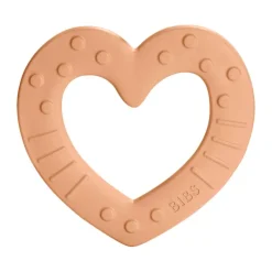 BIBS Baby Bitie Heart Peach