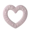 BIBS Baby Bitie Heart Pink Plum