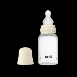 BIBS Baby Flaske Rund Latex 2 pack 150 ml Slow Flow Ivory