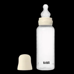 BIBS Baby Flaske Rund Latex 1 pack 270 ml Medium Flow Ivory