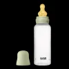 BIBS Baby Flaske Rund Latex 1 pack 270 ml Medium Flow Sage