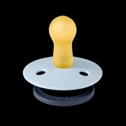 BIBS Studio Colour 2 PACK Fusion Latex Size 1 Baby Blue Petrol mix