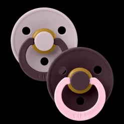 BIBS Studio Colour 2 PACK Fusion Latex Size 2 Dusky Lilac Plum mix