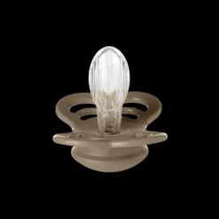 Bibs Supreme Silikone - Str. 1 - Vanilla/Dark Oak