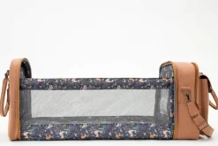 Bizzi Growin POD® Pusletaske og rejseseng - Vegan Leather - Porcini