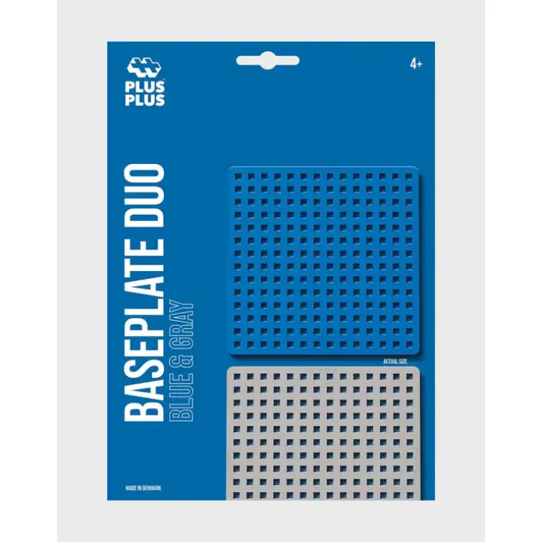 Blister Plus-Plus Baseplate / 2 pcs. (Blue/Gray)