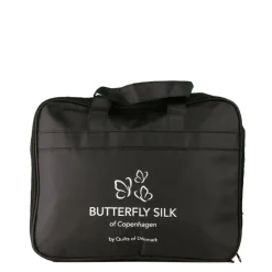 Butterfly Silk - silke babydyne med bomulds stof