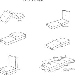 by KlipKlap 3 Fold Single - Flere Farver