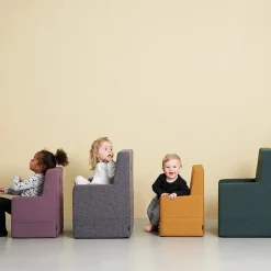by KlipKlap Kids Chair XL - Flere Farver
