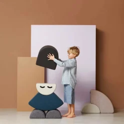 by KlipKlap Mr. Half Circle Face - Beige