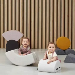 by KlipKlap Mrs. Circle Face - Mustard Brown