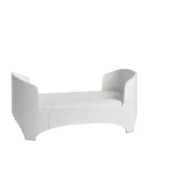 Classic baby-Jr. seng - Hvid - U. madras