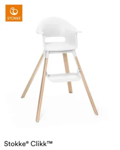 Clikk Stol inkl. Rejsetaske - Hvid