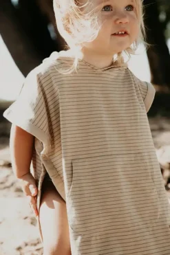 Cloby UV Poncho 1-3 år - Sandy Beach/Ginger Spice