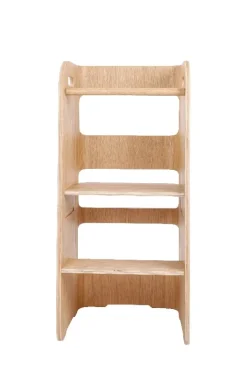 Curve Lab Læringstårn - Birketræsfinér med en overflade afslutning i egetræ