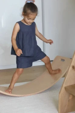 Curve Lab Perfect Arc - Balancebræt m. filtbeskyttelse - Light Grey