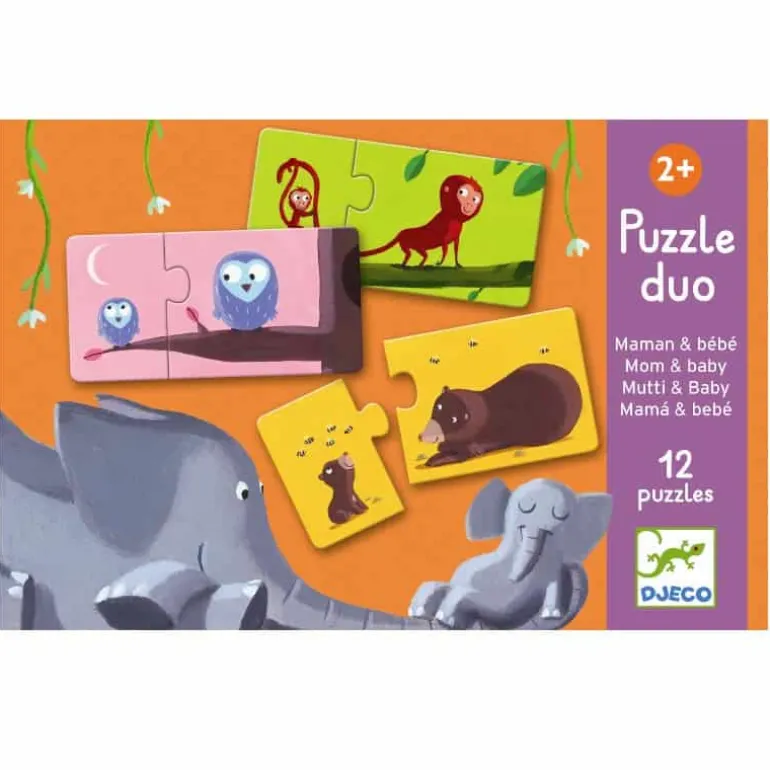 Djeco Lærespil - Mor og Barn