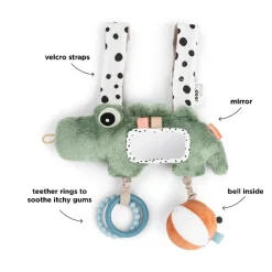 Done By Deer Aktivitetsophæng Croco Grøn