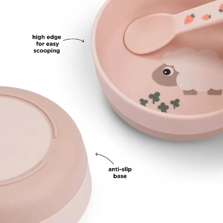 Done By Deer Foodie skål Tiny farm Pudder