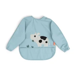 Done By Deer Hagesmæk m/ærmer og lomme Tiny farm Blå