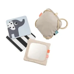 Done By Deer Kontrast Kort - Deer Friends Sand