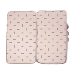 Done by Deer Quiltet børnesovepose Croco Pudder