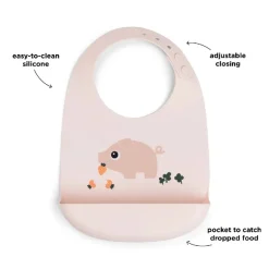 Done By Deer Silikone hagesmæk Pigee Pudder