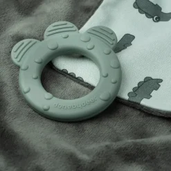 Done by Deer Sutteklud m/bidering Croco Grøn