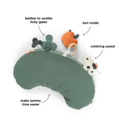 Done By Deer Tummy time aktivitetspude Tiny farm Grøn