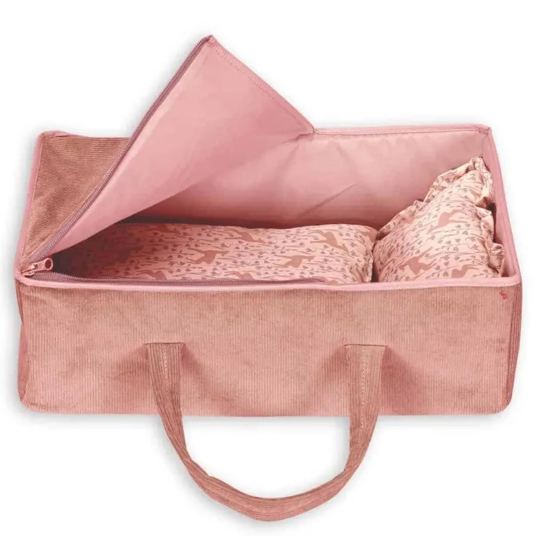 DUKKELIFT 40 CM FLØJL - ROSA