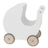 Dukkevogn i træ - Classic White