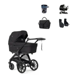 Emmaljunga Big Star SENTO inkl. Tilbehørspakke - URBAN BLACK