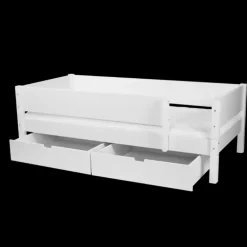 Enkeltseng Mimer med sengehest og skuffer