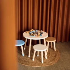 Flexa DOTS taburet Ø30x30cm Latte