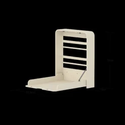 Flexa Nova puslebord væghængt Cream White