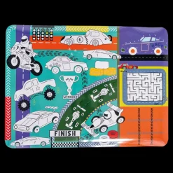 Floss & Rock - Male & Tegnemåtte - Biler