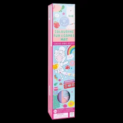 Floss & Rock - Male & Tegnemåtte - Regnbue